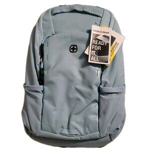 SwissGear 8117 Laptop Backpack, Light Blue, 17.75 Inches